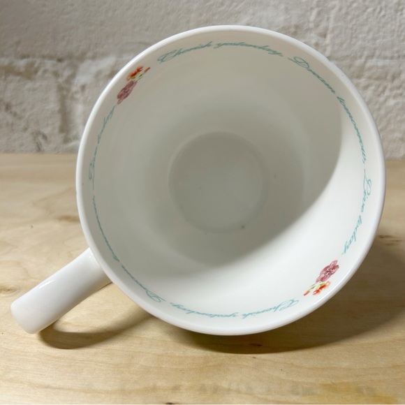 Portobello by Inspire Cherish Yesterday,Dream Tomorrow Cup Mug Flowers England - Picture 5 of 9